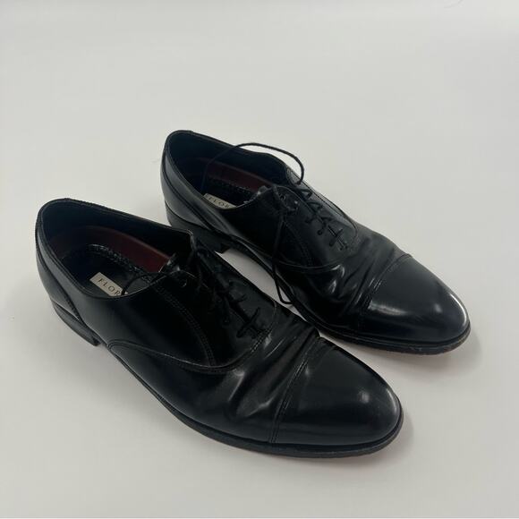 Florsheim Francisco Cap Toe Oxfords Black Men’s - Picture 1 of 9